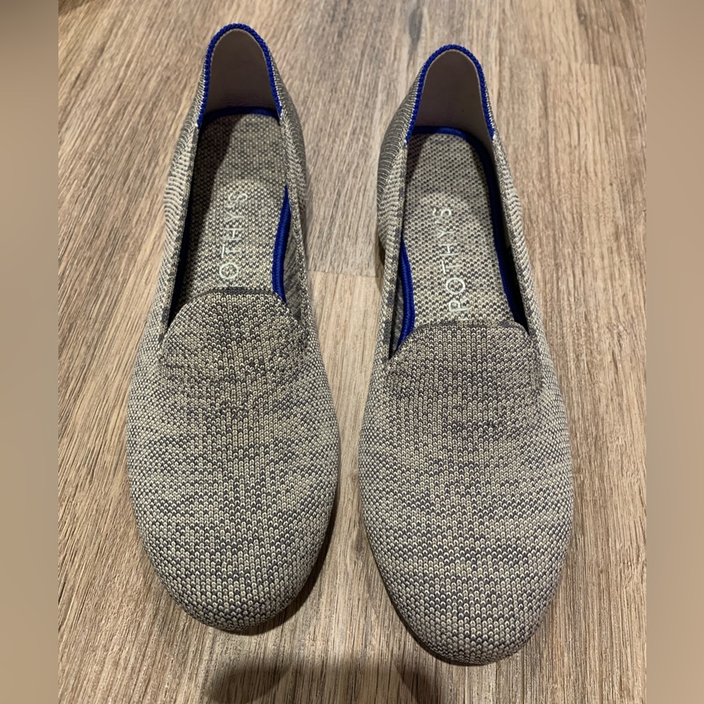 New Rothy’s Taupe Heather Loafers - Picture 1 of 4